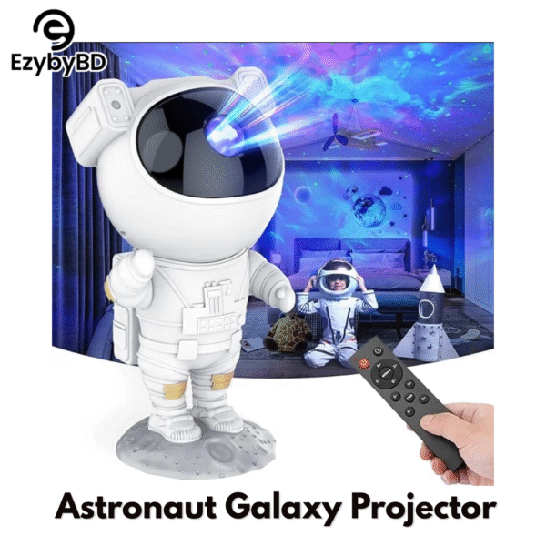 Astronaut Galaxy Projector – Remote-Controlled Starry Night Light